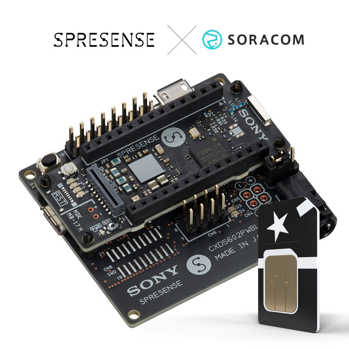 Soracom x Sony Spresense product