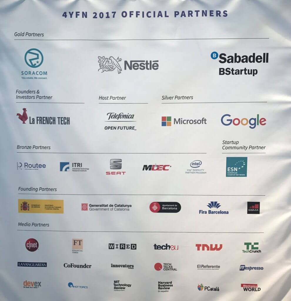 SORACOM is a Gold Partner at 4YFN.