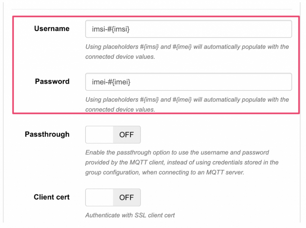 Soracom MQTT Entry Point