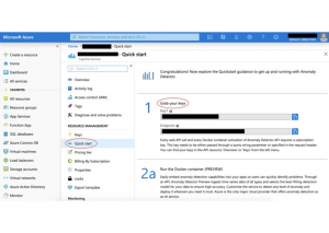 Grabbing Subscription Key and Endpoint URI from Azure Portal