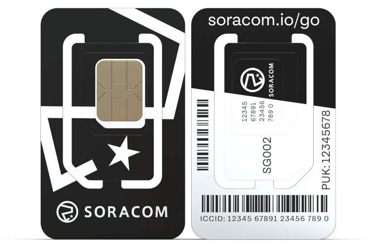 Soracom IoT ecoSIM (2FF, 3FF & 4FF)
