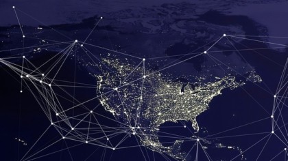 network map of north america